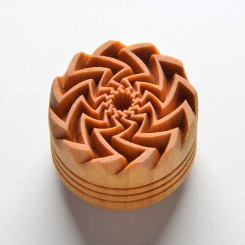 MKM Zig Zag Spiral Sun Stamp